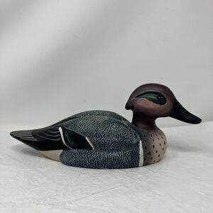 Boyd's Collection CLASSIC Teal Black Brown DRAKE DUCK 1980-1985 Glass Eyes